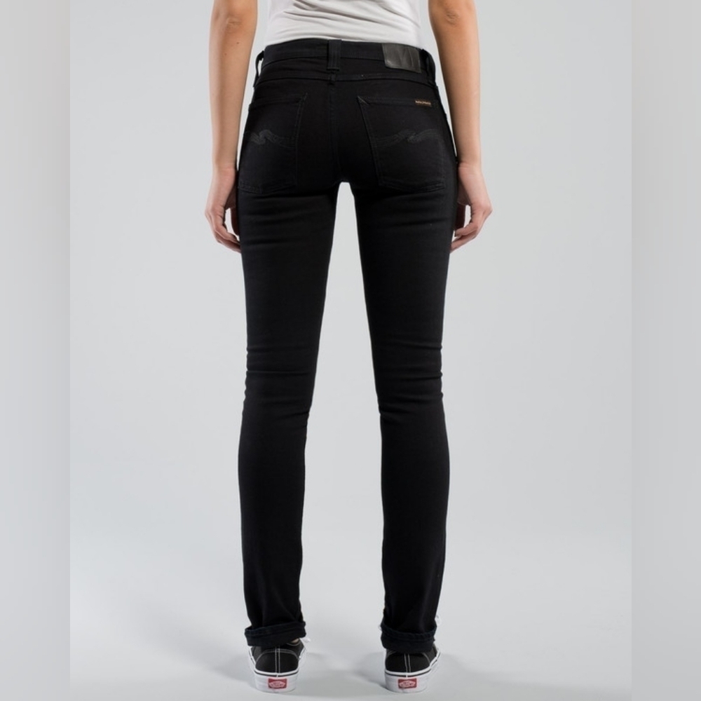 Nudie Black High Kai Jeans Size 26